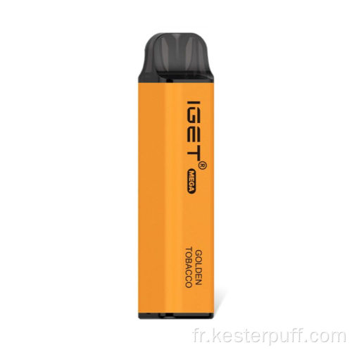 Iget Mega 3000 Puffs Disposable Vape Banana Ice